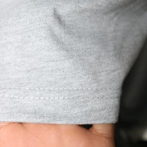 Nueva Camiseta de Manga Corta para Hombre, Personalizable en Color y Material, Corte Regular, Transpirable, Sin Etiqueta, Lisa, Tallas S-XL, FINER THREADS - Product Image 6