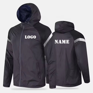 Chaqueta Impermeable Ligera con Capucha para Hombre, Chaqueta Cortavientos para Senderismo, Venta al Por Mayor - Product Image 3