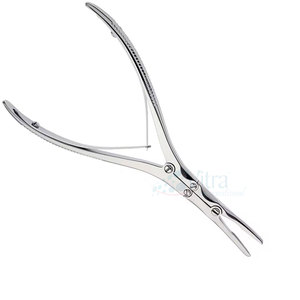 Professional High Quality Stainless Steel <b>Bone</b> Rongeur <b>Instrument</b> Set Manual CE Certified Reusable Lightweight <b>Surgical</b> Use - Product Image 2