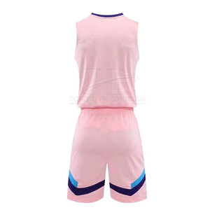 Uniforme de Baloncesto Masculino de Alta Calidad con Pantalones Cortos de Jersey de Poliéster Transpirable, Ligeros, Duraderos y con Estampado por Transferencia de Calor - Product Image 2