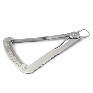 Calibrador de Ortodoncia Dental Iwanson, Calibrador de Medición de Precisión de 0-10 mm, Instrumentos de Laboratorio en Acero Inoxidable, Disponible en Todos los Tipos - Product Image 1