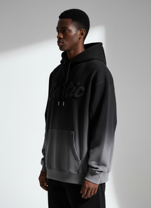 Custom Sun Faded Zip Up Hoodie Heavyweight French Terry 100% Cotton Oversized Vintage Acid Wash Distressed Streetwear Men - Product Image 3