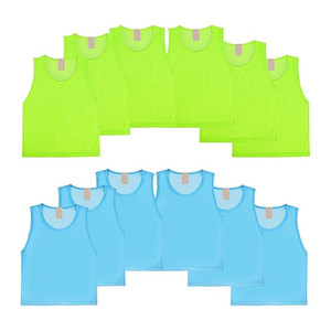 Chalecos de Entrenamiento Pinnies Scrimmage, Camisetas de Práctica Transpirables y Ligeras de Malla para Deportes de Equipo Juveniles y Adultos, Baloncesto - Product Image 1