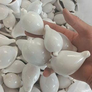 เปลือกหอยขาวขัดเงาธรรมชาติ จำหน่ายส่งจำนวนมาก สำหรับงานฝีมือเครื่องประดับและของตกแต่งชายหาด - Product Image 1