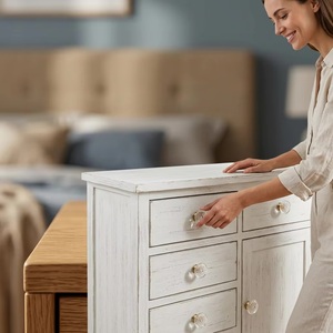 Pomo y Tirador de Muebles de Cerámica con Diseño Industrial en Forma de Flor, Duradero, para Aplicaciones en Dormitorios, Comedores y Salas de Estar - Product Image 3