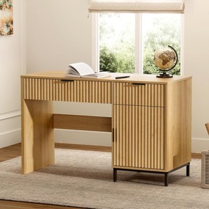 Pine Wood <b>Rustic</b> <b>Desk</b> Organizer Weathered Finish - Wholesale Handcrafted Storage - Product Image 4