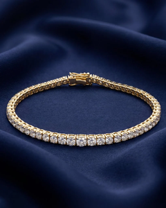 Bracelet en diamant Embellisse, élégant, serti de cristaux, bijou de créateur, accessoire de mode haut de gamme réglable pour femmes - Product Image 4