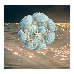 Handmade Shell <b>Mosaic</b> Mirror Luxury Home Décor Crafted From Natural Seashell And Sustainable Materials - Product Image 4