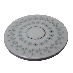 Custom Logo Marble <b>Coasters</b> Round Ceramic <b>Coaster</b> With Seasons Greetings Design Christmas <b>Table</b> Mat Decorative Pad <b>Coaster</b> Set - Product Image 2