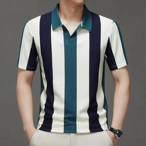 Polo de golf pour hommes grande taille en coton piqué à manches longues, haute qualité, style décontracté professionnel, avec logo brodé – Collection 2026 - Product Image 4