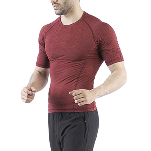 Camisetas de Compresión Transpirables de Diseño Nuevo y Alta Calidad, Personalizables, para Fitness, Ligeras, para Hombre, Venta Caliente - Product Image 4