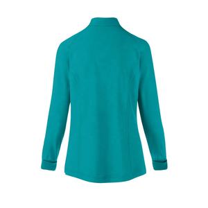 Uniformes de enfermería personalizados, proveedores de uniformes médicos de diseñador para mujer, conjuntos de chaqueta raglán de 4 bolsillos - Product Image 2