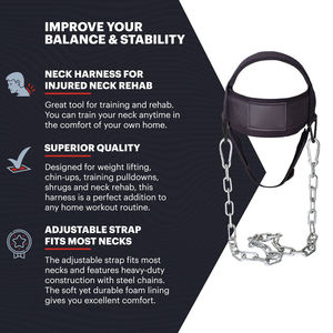 Arnés de Cabeza Resistente para Levantamiento de Pesas y Entrenamiento en Gimnasio, Arnés de Cabeza a Bajo Precio - Product Image 6