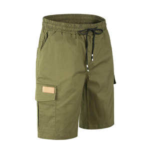 Pantalones Cortos Deportivos de Fitness para Hombre de la Mejor Calidad, Color Sólido, Corte Recto, Diseño de Logotipo Personalizado, Pantalones Cortos Cargo con Bolsillos - Product Image 6