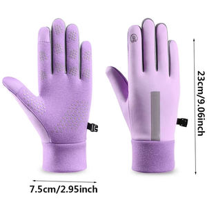 Guantes de Invierno Impermeables al por Mayor, Guantes Cálidos con Pantalla Táctil para Mujer, para Esquí, Ciclismo, Actividades al Aire Libre, Antideslizantes - Product Image 6