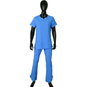 Tenues médicales pour hommes, ensembles de blouses d'infirmière extensibles à manches courtes, vêtements de sécurité à séchage rapide, uniformes médicaux pour clinique, laboratoire et médecins - Product Image 6