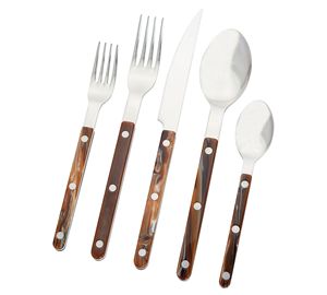 Ensemble de couverts en métal de qualité supérieure, fabriqué par un fabricant fiable, avec une finition argentée élégante, pour la cuisine, les restaurants et les réunions de famille - Product Image 6