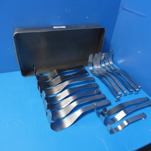 16X Symmetry SSI Ultra,Sklar,Weck Assorted Deaver Retractors <b>Set</b> W/ Tray ~ 34547 - Product Image 1
