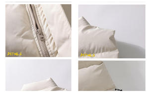 Veste matelassée sans manches pour homme et femme, légère et chaude pour l'hiver, logo personnalisé, OEM, vente en gros - Product Image 3