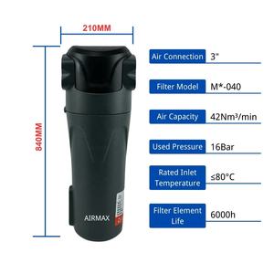 مرشح خط ضاغط الهواء الدوار عالي الأداء 1 دقيق دقيق comprssor - Product Image 2