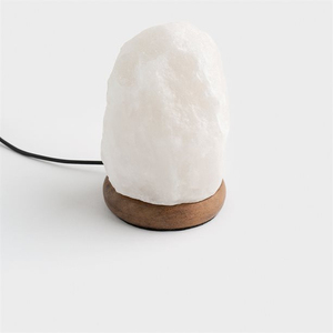 Premium Himalayan White Salt Lamps High Quality Natural <b>Crystal</b> Home Décor with Custom Logo OEM Service OEM Size Private Label - Product Image 2