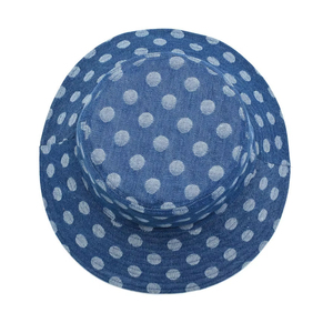 Chapeau Bob Personnalisé en Jean Imprimé à Carreaux, Toutes Saisons, Unisexe Adulte, Idéal Sport, Voyage, Coupe-Vent, Usage Quotidien – Vente en Gros - Product Image 3