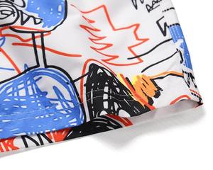 Shorts de plage OEM pour hommes, décontractés, d'été, pour le surf, en polyester, à taille mi-haute, motif uni - Product Image 4
