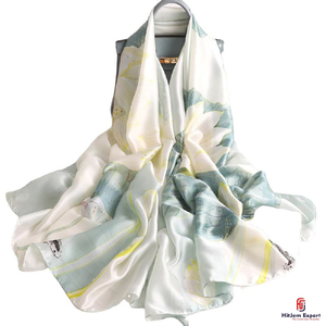 Premium Luxury Printed Long <b>Scarf</b> Soft Fabric Head <b>Scarf</b> Custom Branding White Label OEM ODM Textile Manufacturer Export - Product Image 2