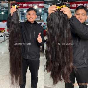 <b>Top</b> 1 Wholesale Raw Vietnamese Hair Bundles Unprocessed Raw Hair Cuticle Aligned Hair 40" Up to Collected Vietnamese Women - Product Image 3