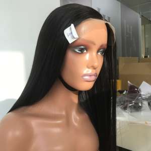 Peluca de Color Natural transparente HD personalizada de lujo superventas 2025 cabello humano crudo vietnamita con encaje de Base de seda recién llegado - Product Image 1