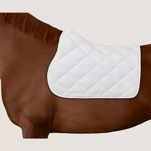 Nouvelle conception de tapis de selle en laine polyvalent avec extérieur en coton et rembourrage en polyester pour l'équitation western - Fabricant Horse World - Product Image 3