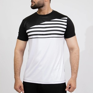Camiseta Casual de Manga Corta para Hombre, Cuello Redondo, Secado Rápido, Corte Regular, Tejido de Punto, 100% Algodón, Transpirable, Lisa - Product Image 4
