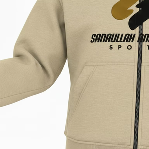 Sweat-shirt à capuche zippé pour homme de haute qualité, personnalisé, sportif, décontracté, pour le sport, vente en gros, qualité export - Product Image 5