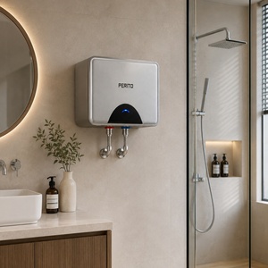 Vietnamese Factory Wholesales Price 15 Liter Tank Home Bathroom Square Electric Storage Water Heater Rossi Perito Square 15 - Product Image 3