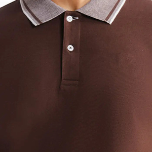 Camisa Polo de Manga Larga para Hombre, Marca Personalizada, Tela Suave de Primera Calidad, Corte Moderno Informal, Ropa para Viajes, Vacaciones y Uso Diario - Product Image 6
