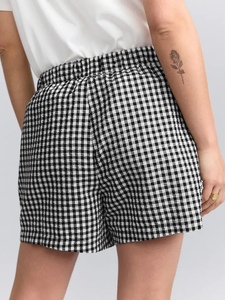 Ensemble T-shirt et short en coton pour femme, imprimé fruits, décontracté, été, deux pièces, au-dessus du genou, coupe régulière, tricoté, respirant - Product Image 2