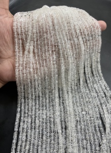 Perles en cristal naturel de qualité supérieure, forme de pneu Hieshi, lisses, 5x5,5 mm, brin de pierres précieuses de 12 pouces pour la fabrication de bracelets, colliers et bijoux - Product Image 2