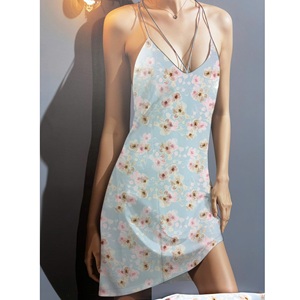 Pyjamas unis en polyester, personnalisés, imprimés, pour femmes et hommes, 150 cm, tissés, vêtements de détente, tissu latin, fabriqués au Vietnam - Product Image 1