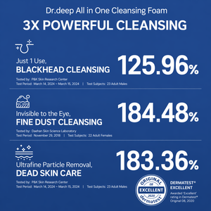 Limpiador Facial de Agua Hipermineralizada 3 en 1, Espuma Limpiadora Profunda, Desmaquillante, Eliminación de Polvo Fino, Cuidado de los Poros, Lavado Suave - Product Image 2