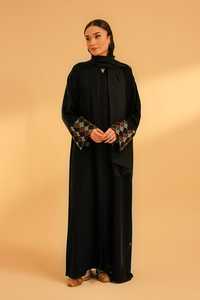 Nouvelle Collection : Abaya Longue Décontractée pour Femme, Style Turc et Dubaï, Couleur Unie, Fermeture Éclair, Grande Taille, Respirante et Légère - Product Image 5
