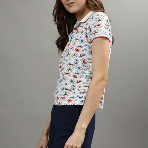 OEM Services Polo Shirt Best Material Lightweight Women Polo Shirts Wholesale High Quality Women Casual Sublimation Polo Shirts - Product Image 2