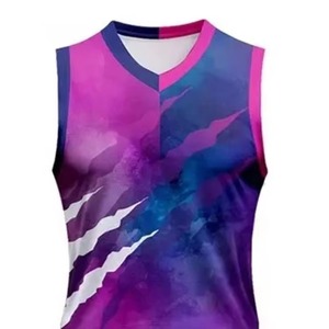 Nouvelle Arrivée OEM Vente en Gros Uniforme de Basketball Grande Taille Haute Qualité 100% Polyester Couleurs Personnalisées Logo Sublimé Respirant - Product Image 4