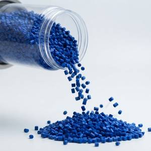 Masterbatch bleu COLMAN pour PE et PP, idéal pour films et emballages plastiques - Product Image 1