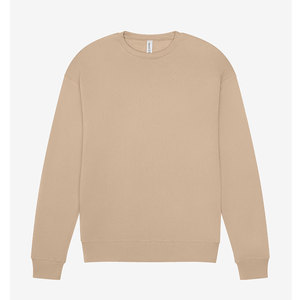 Sweat-shirt décontracté Bella+Canvas en mélange de coton 100% premium, écologique, en molleton éponge, 3945, hiver, épaules tombantes, personnalisable - Product Image 2