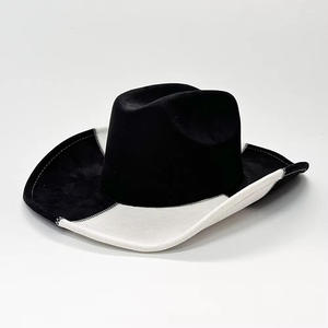 Chapeau Fedora en polyester tendance pour femmes et hommes, style classique, décontracté, à large bord, chapeau jazz - Product Image 6