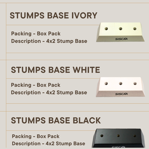 Set de Bate y Púas de Cricket de Madera Premium, Equipo Profesional de Cricket, Calidad de Exportación desde India - Product Image 3