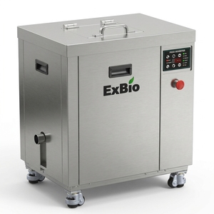 Machine de recyclage des déchets alimentaires liquides industriels, digesteur alimentaire commercial automatique avec moteur en acier inoxydable pour l'usine Eco - Product Image 6