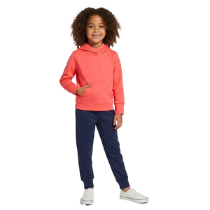 Conjunto Deportivo Informal de Algodón para Niños y Niñas, Sudadera con Capucha y Pantalones Deportivos, Venta al Por Mayor, Fabricante OEM - Product Image 1