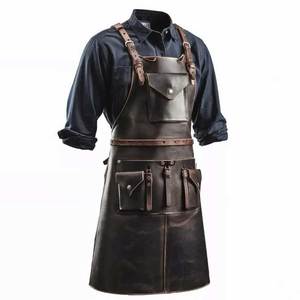 Delantal de Cuero Genuino para Proyectos de Bricolaje, Delantal de Cuero Suave pero Resistente para Uso Diario - Product Image 4