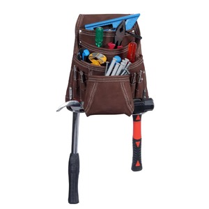 Reasonable Price Custom Made Best Quality Men <b>Leather</b> <b>Tool</b> Bag / Custom OEM Service Latest Design <b>Leather</b> <b>Tool</b> Bag - Product Image 1